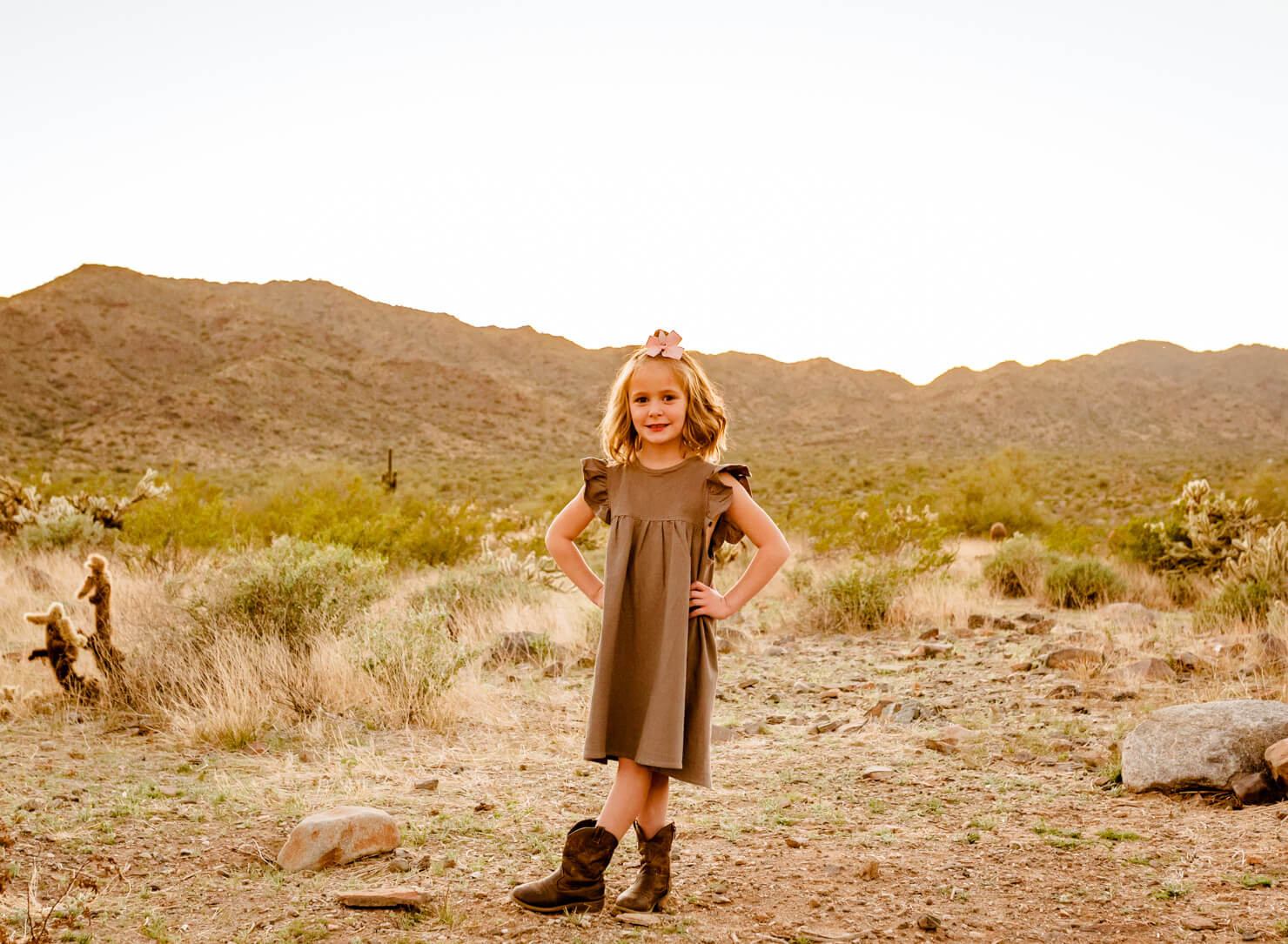 young girl who can have a family hand casting in Phoenix