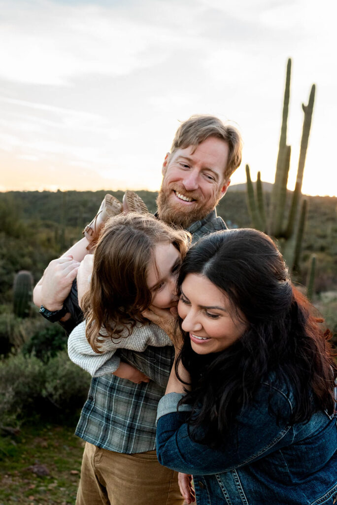 Arizona family playing near phoenix pumpkin patches